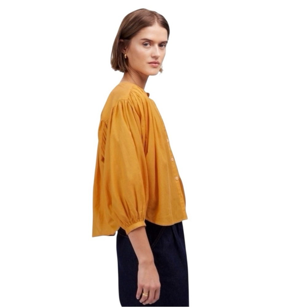 Cali by Cali Dreaming Balloon Sleeve Top
